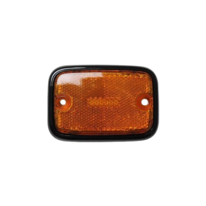 Glace orange de réflecteur avant avec pied noir pour T2B 70-79