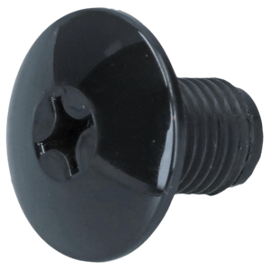 Vis cache trou de fixation de ceinture noire