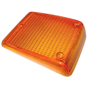 Glace de clignotant orange avant gauche 73-