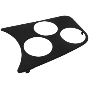 Couvre tableau de bord noir gauche 3 trous