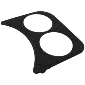 Couvre tableau de bord noir droit 2 trous