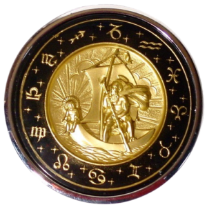 Bouton de klaxon pour volant BANJO « SAINT CHRISTOPHE »