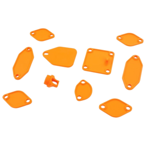 Set de 10 caches plastiques pour fermeture "short-bloc" D/A