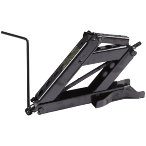 Cric losange prévu pour s'insérer dans support de cric origine