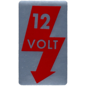 Autocollant de montant de porte 12V