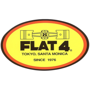 Autocollant FLAT 4 (68 x 39 mm)