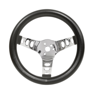 Volant EMPI 3 branches chromées diamètre 10"