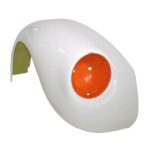 Aile avant droite 1302-1303 en polyester élargie de 5cm