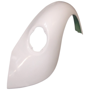 Aile arrière droite pour gros feux en polyester élargie de 2cm