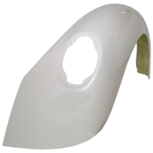 Aile arrière droite pour gros feux en polyester élargie de 4cm