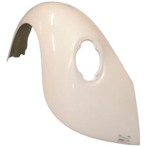 Aile arrière gauche pour gros feux en polyester élargie de 7cm