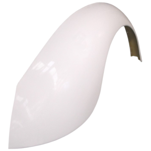 Aile arrière droite 1200 -7/73 et 1300-7/67 en polyester élargie de 2cm