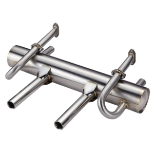 Echappement inox Vintage Speed SUPERFLOW pour Porsche 356