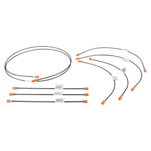 Set de 8 tuyaux rigides de frein pour Porsche 356 B T5