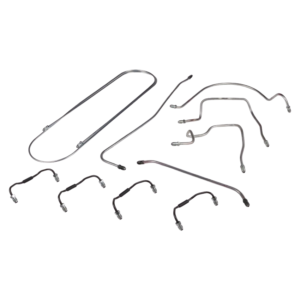 Set de 8 tuyaux rigides de frein pour Porsche 356 C