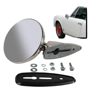 Rétroviseur extérieur rond pour Porsche 356 C, 912 et 911 2.0