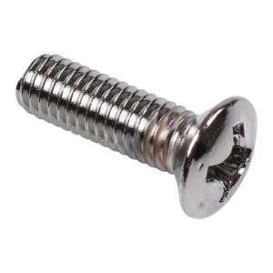 Vis chromée à tête fraisée pour siège de Porsche 356 et 911 68-73 (il en faut 8 par siège)