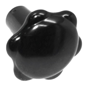 Bouton noir long de commande de chauffage pour Porsche 356 pré-A/A/B