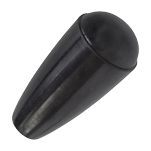 Bouton noir de commande de chauffage pour Porsche 356 C / 912 / 911 Classic