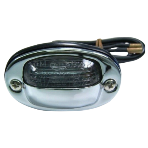 Éclairage de plaque d'immatriculation complet pour Porsche 356 B/C