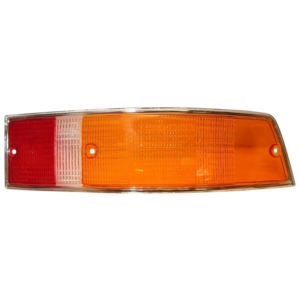 Glace de feu arrière droit avec entourage chromé pour Porsche 911 et 912 69-73