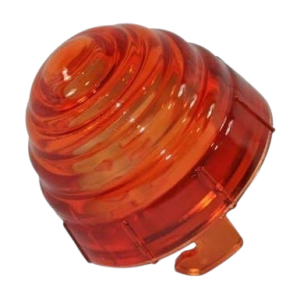 Vitre orange de clignotant avant pour Porsche 356 B/C