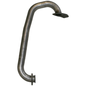 Tube échappement avant avec bride triangulaire