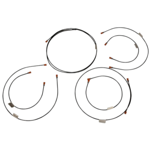 Kit tuyaux rigides de frein T25 8/85-7/87