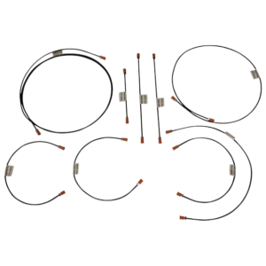 Kit tuyaux rigides de frein T25 8/87-7/92