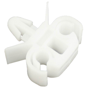 Clip de maintien de 2 tuyaux rigides de frein