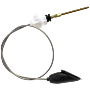 Câble de frein à main avant du levier à la barre d'accroche arrière avec guide et soufflet de protection T4 9/1990-7/1997 995mm