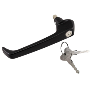 Poignée extérieure de porte coulissante avec clés T25  86-91