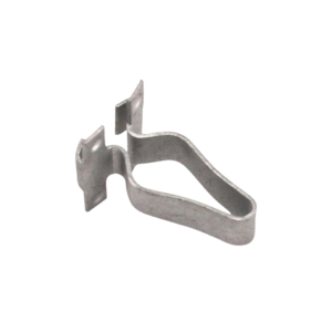 Clip métallique de fixation de bande caoutchouc de pare-choc