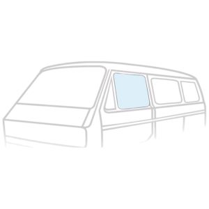 Vitre de porte gauche