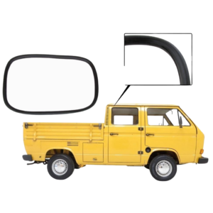 Joint de vitre latérale arrière gauche ou droite de pick-up T25 double cabine
