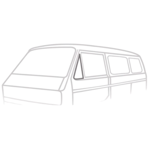 Joint de petite vitre fixe sur porte avant gauche ou droite