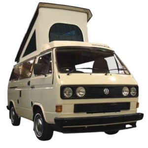 Toile de T25 Westfalia 80-5/84 à 3 fenêtres BEIGE qualité supérieure