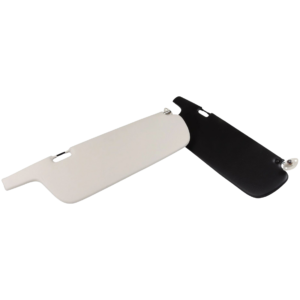 Set de 2 pare-soleils crème/noir pour T25