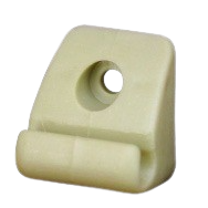 Clip de pare-soleil blanc