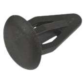 Clip noir pour fixation des panneaux latéraux et arrière