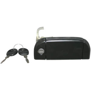 Poignée de porte avant Droite noir avec clés T4 9/1990-6/2003