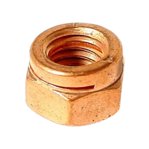 Ecrou d'échappement à fente en cuivre M8 clé en 13mm