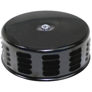 Filtre à air rond noir à louvers pour carburateur d'origine