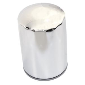 Filtre à huile chromé