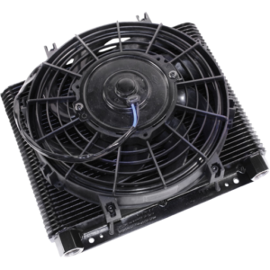 Radiateur d’huile à 72 plaques avec ventilateur