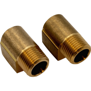 Set de 2 raccords coudés 90° 1/2’’ mâle x 1/2’’ femelle