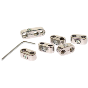 Séparateurs de fils de bougie chromé