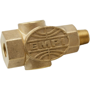 "T" adaptateur EMPI pour montage 3 sondes (1 filetage mâle M10x1.0 et 3 filetages femelles M10x1.0)