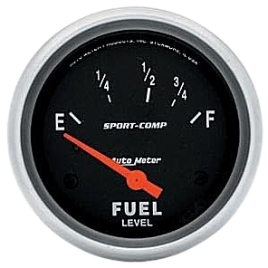 Manomètre de niveau d’essence «SPORT COMP» diamètre 67mm