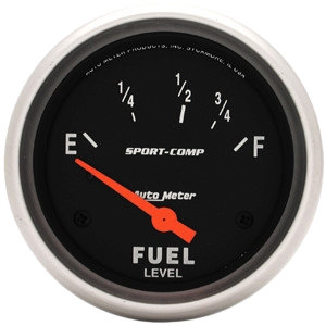 Manomètre de niveau d’essence «SPORT COMP» diamètre 52mm